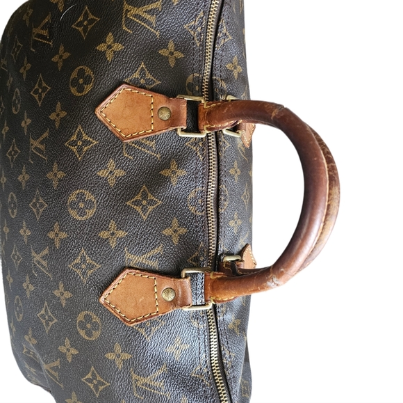 Vintage Louis Vuitton Monogram Speedy 35 Craftcutters Parts - Picture 11 of 16